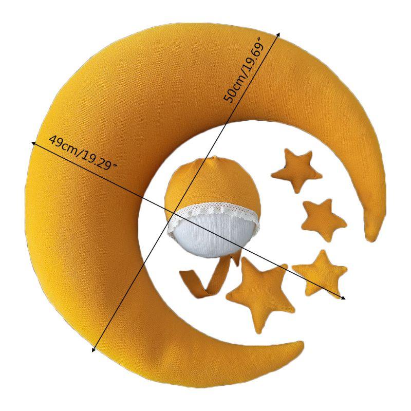 Bé Đặt Ra Sao Gối Với Ngôi Sao Nhỏ Bộ Trẻ Sơ Sinh Sơ Sinh Đạo Cụ Chụp Ảnh