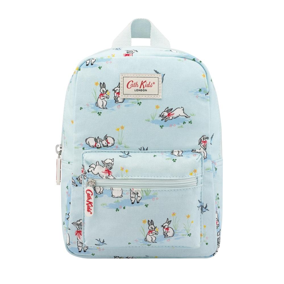 Ba lô trẻ em/Kids Modern Mini Backpack Spring Bunnies and Lambs  - Blue - 1088809