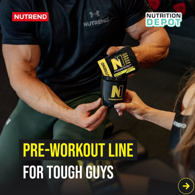 Thực phẩm bổ sung năng lượng trước khi luyện tập Nutrend N1 Strong Stimulating Pre-Workout - (Box 10 packs ) - Nutrition Depot Vietnam