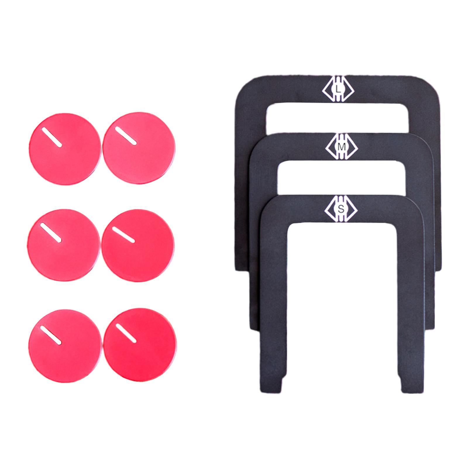3Pcs Golf Putting Gates Target Golf Training Aid Precision Practice Supplies