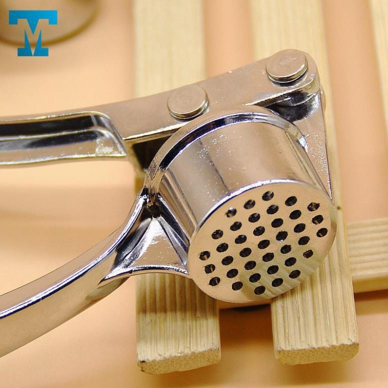 Dụng cụ kẹp tỏi, hành thông minh cho nhà bếp-Kẹp tỏi 3 in 1 inox xịn
