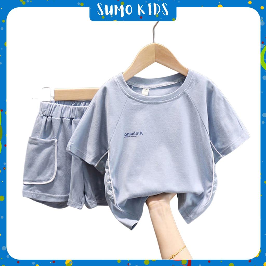 Đồ Bộ Cho Bé Trai Bộ Cộc Tay Chữ A Chất Cotton VYVY KIds Cho Bé Trai Từ 8-21kg