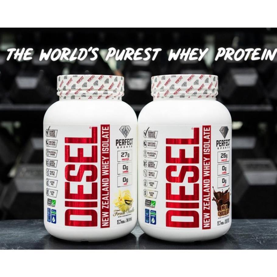 Sữa Dinh Dưỡng Tăng Cơ Bắp Whey Tinh Khiết Cao Cấp Perfect Nutrition Diesel Whey (2.3kg