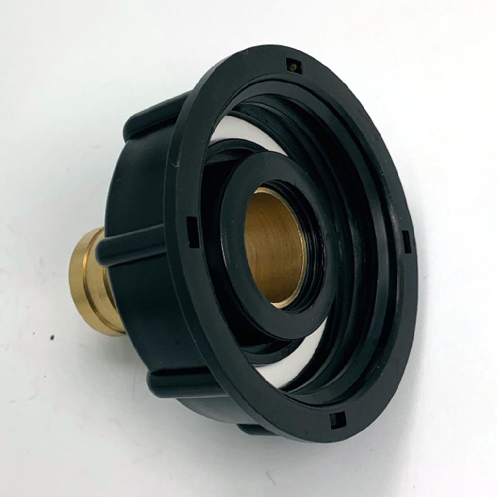 3Pcs IBC 1000L Water Tank Connector 1/2'' 1'' 3/4'' Brass Hose Valve Adapter