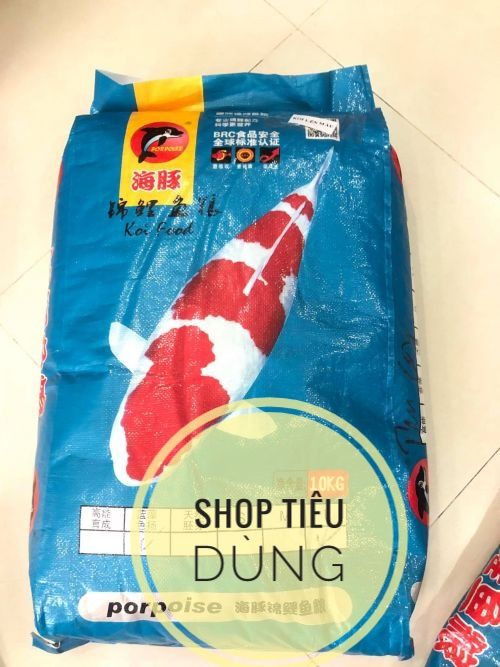 Cám cá Koi Porpoise - Tăng Trọng túi Zip (1KG)