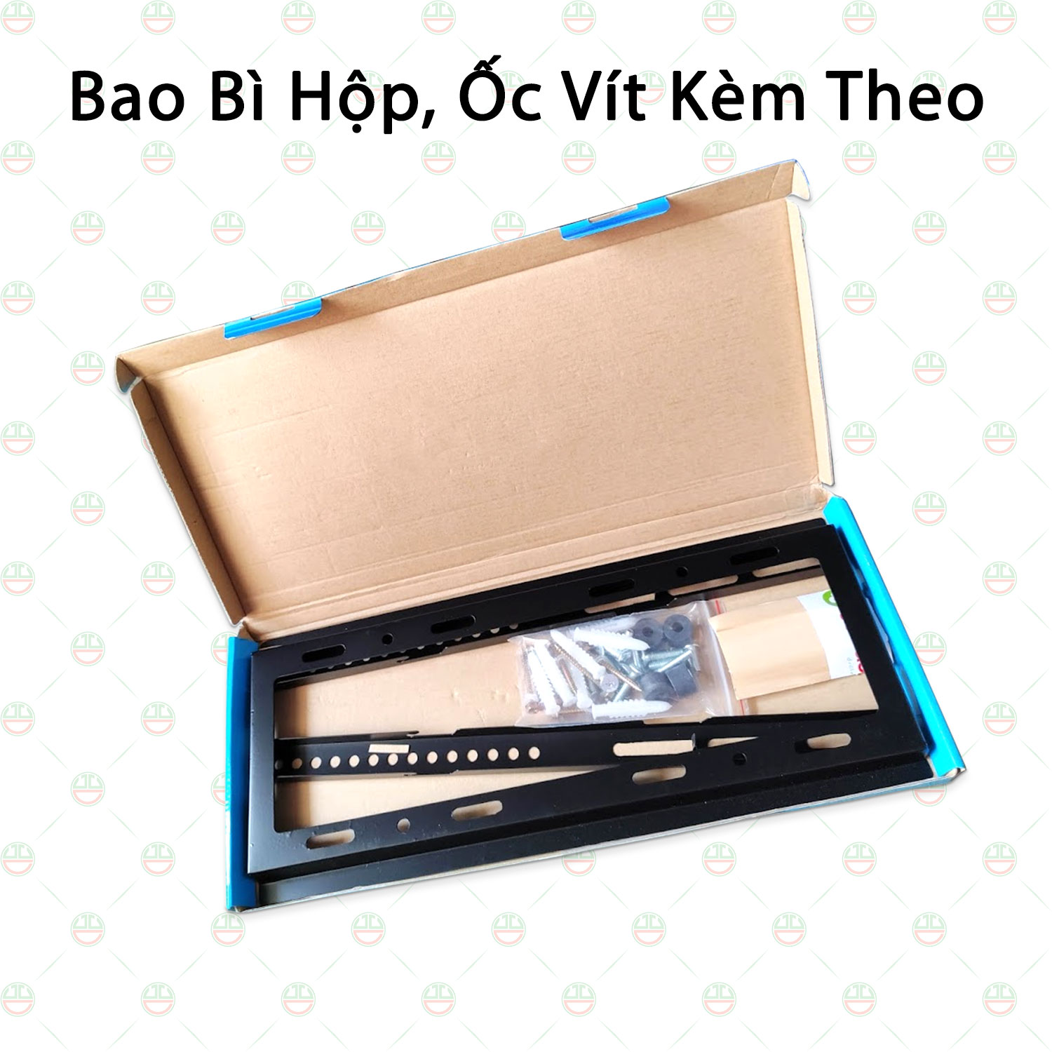 [Bền Chắc] Giá Kệ - Khung Treo Tivi KhoNCC Hàng Chính Hãng - Cho Tivi từ 26 - 60 inch Bắt Thẳng Áp Sát Tường Giúp Căn Phòng Không Gian Thoáng Đẹp Hơn - KLM-KTTVT4X6X (Đen)