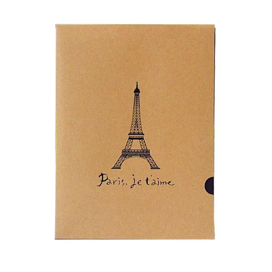 Sổ Scapbook Handmade Album Ảnh Vintage Tháp Eiffel (21x28.5cm)