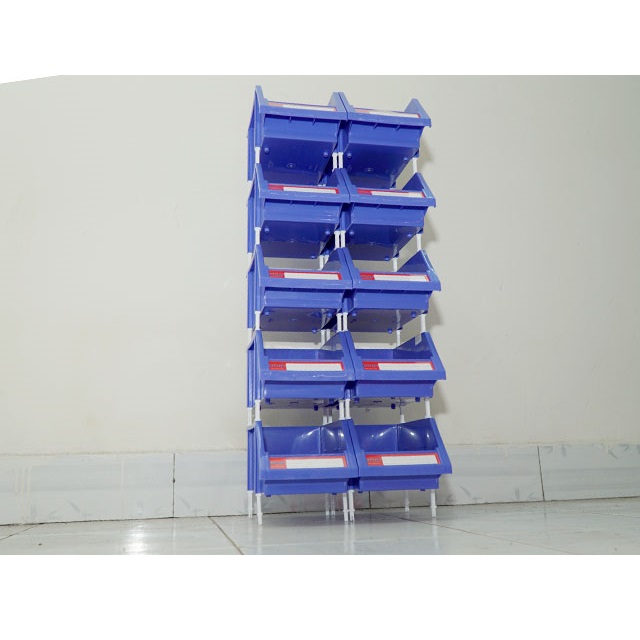Combo 10 Cặp Kệ Dụng Cụ Trung Duy Tân - Kệ nhựa đựng ốc vít, hàng hóa, đa năng, giúp sắp xếp gọn gàng đồ đạc