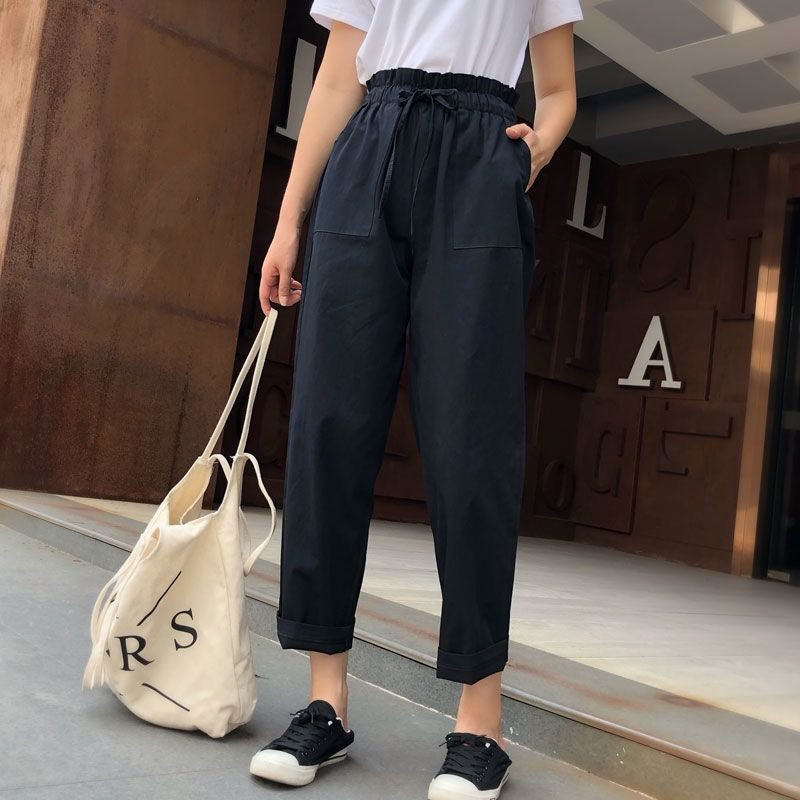 Quần baggy nữ túi vuông Haint Boutique Qt33