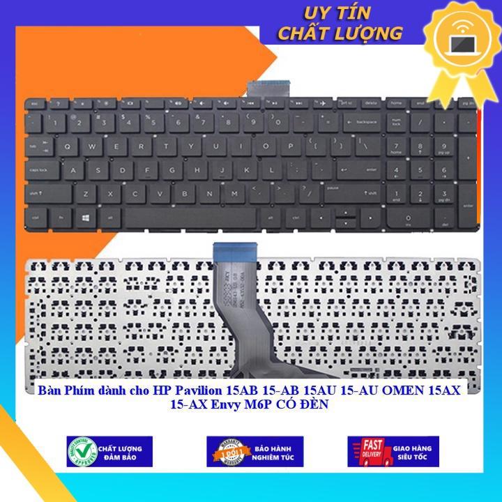 Bàn Phím dùng cho HP Pavilion 15AB 15-AB 15AU 15-AU OMEN 15AX 15-AX Envy M6P CÓ ĐÈN - TỐT - BẠC - CÓ ĐÈN - Hàng Nhập Khẩu New Seal