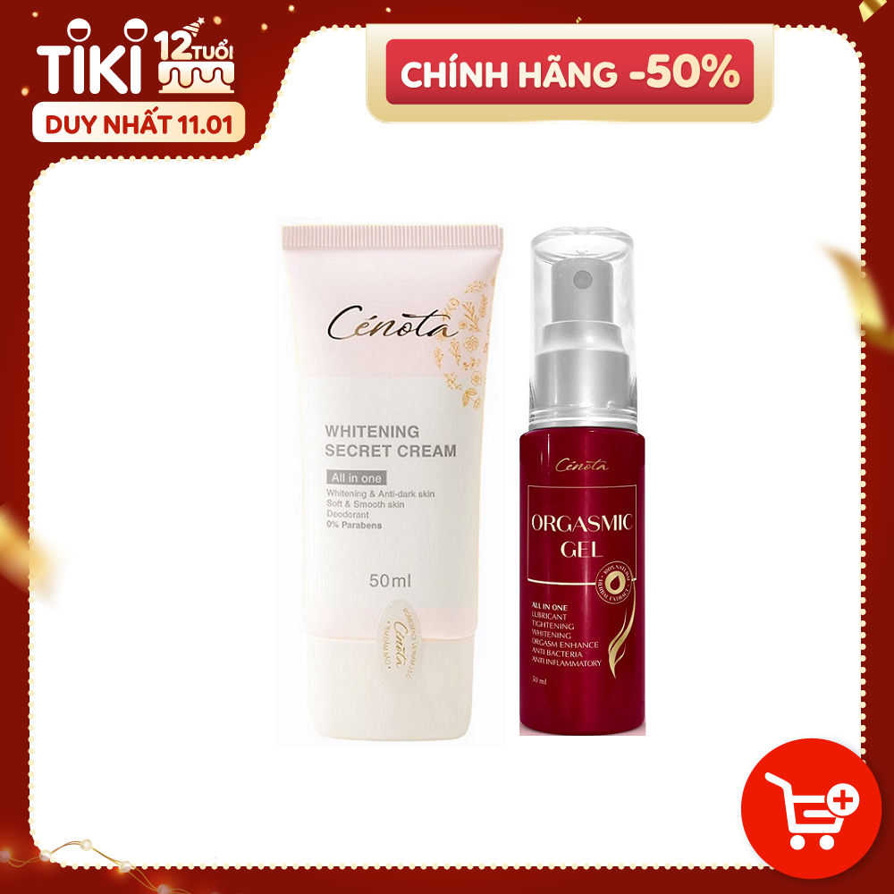 Bộ đôi Làm hồng và Se khít vùng kín Cenota Chính Hãng An toàn Lành tính