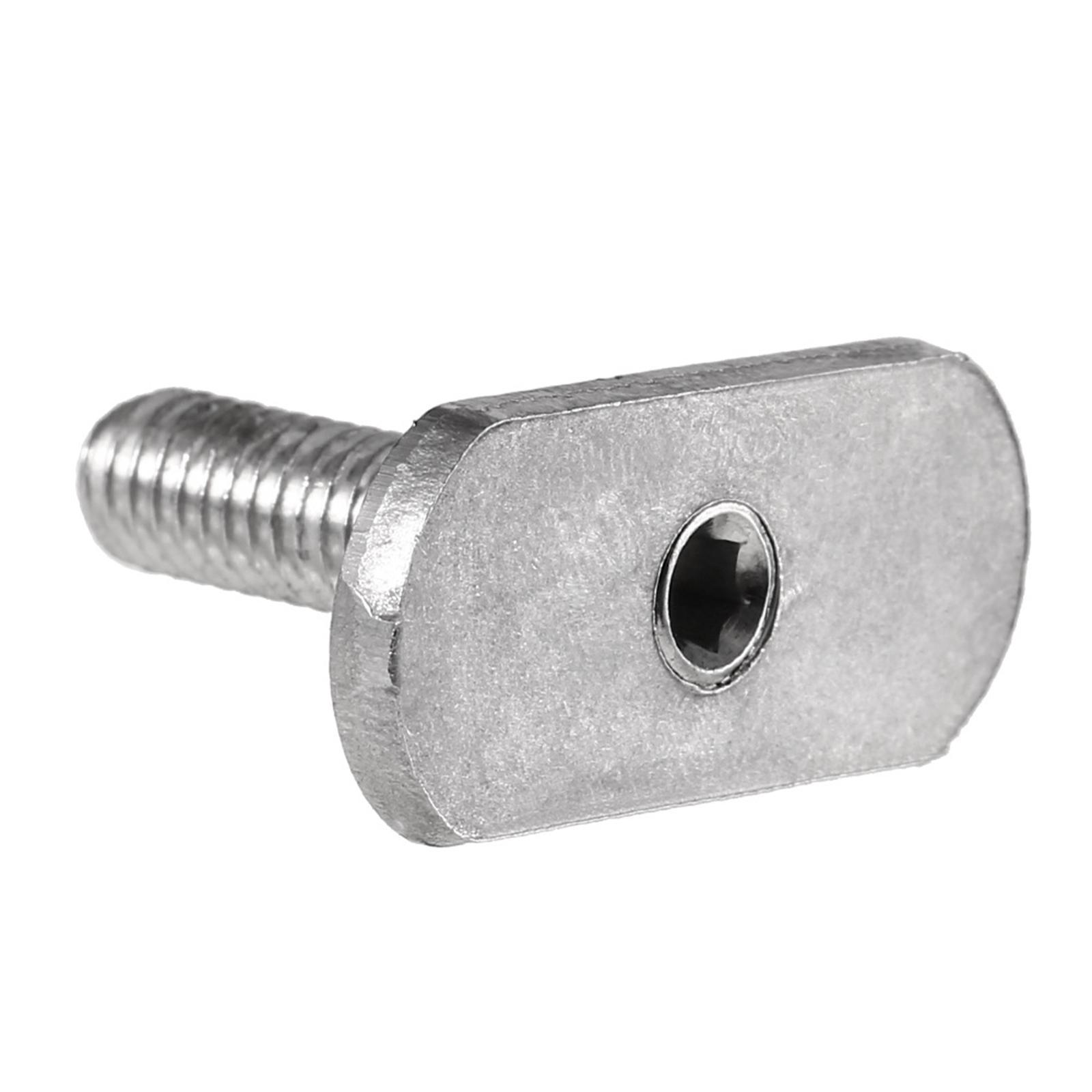 6x Kayak Rail/Track Screws & Track Nuts, Mounting Replacement for Kayaks Rails