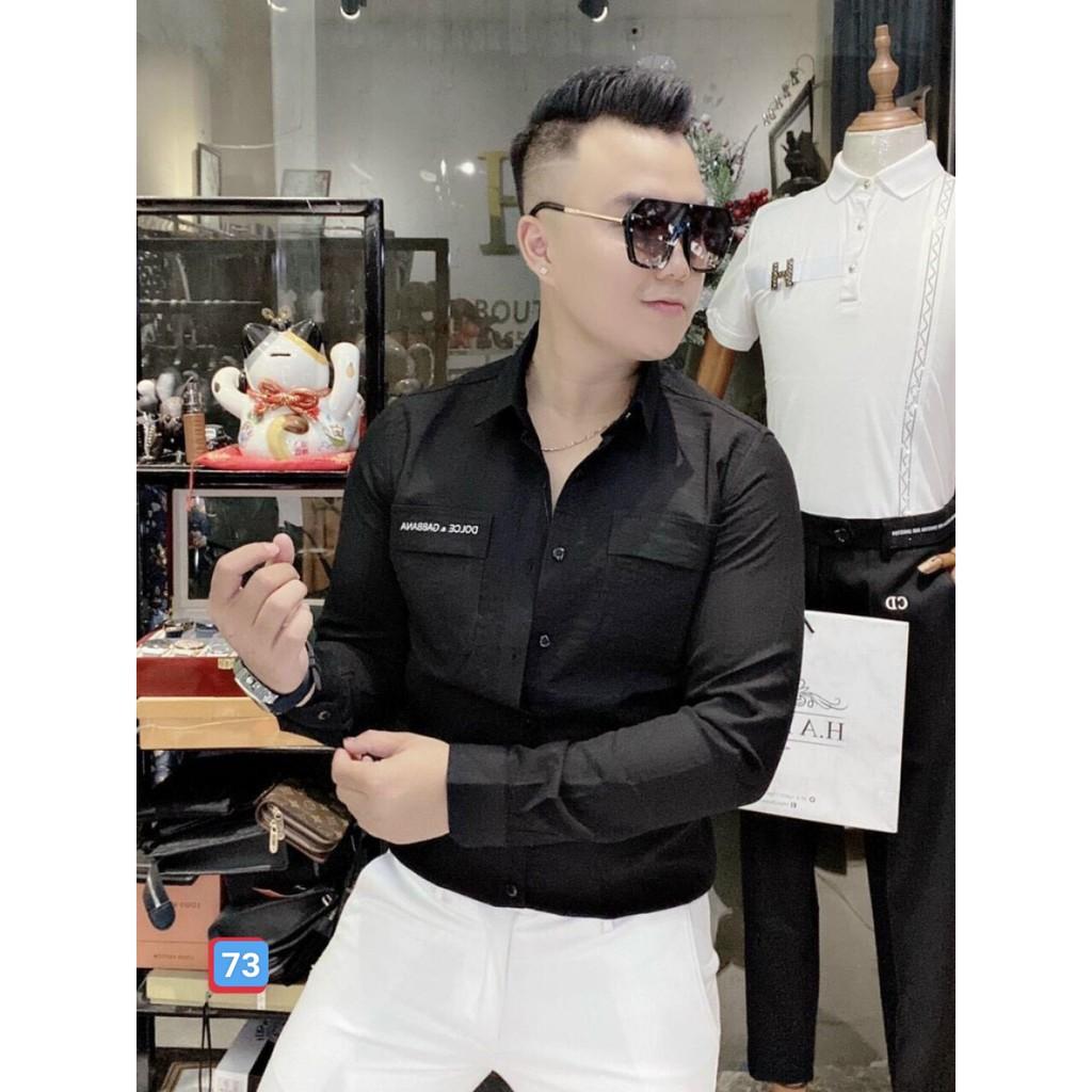 Áo Sơ mi Nam cao cấp Áo sơ mi nam vải đũi cao cấp Phong Cách Thời Thượng GH78