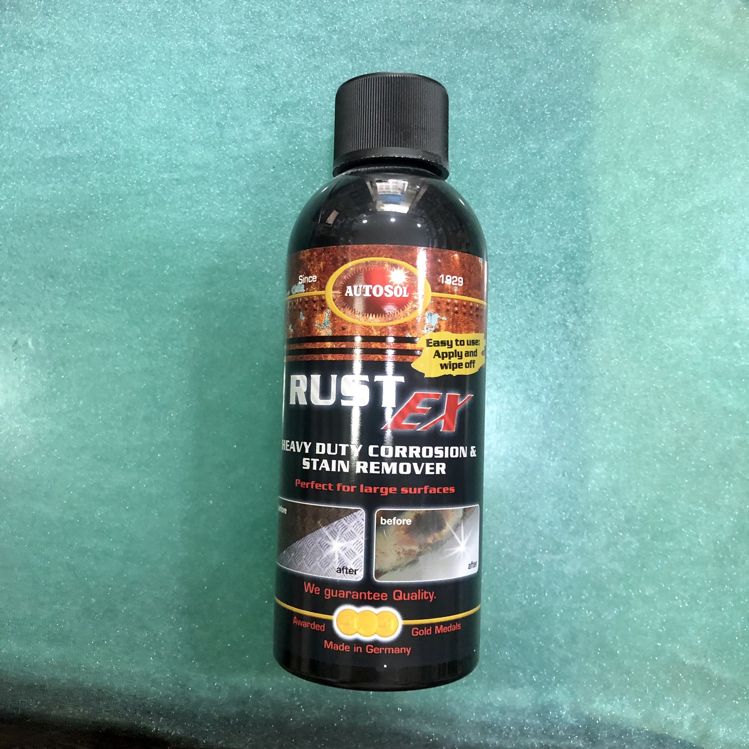 CHẤT TẨY RỈ SÉT NẶNG ĐẬM ĐẶC AUTOSOL RUST EX HEAVY DUTY CORROSION &amp; STAIN REMOVER 34250 250ML