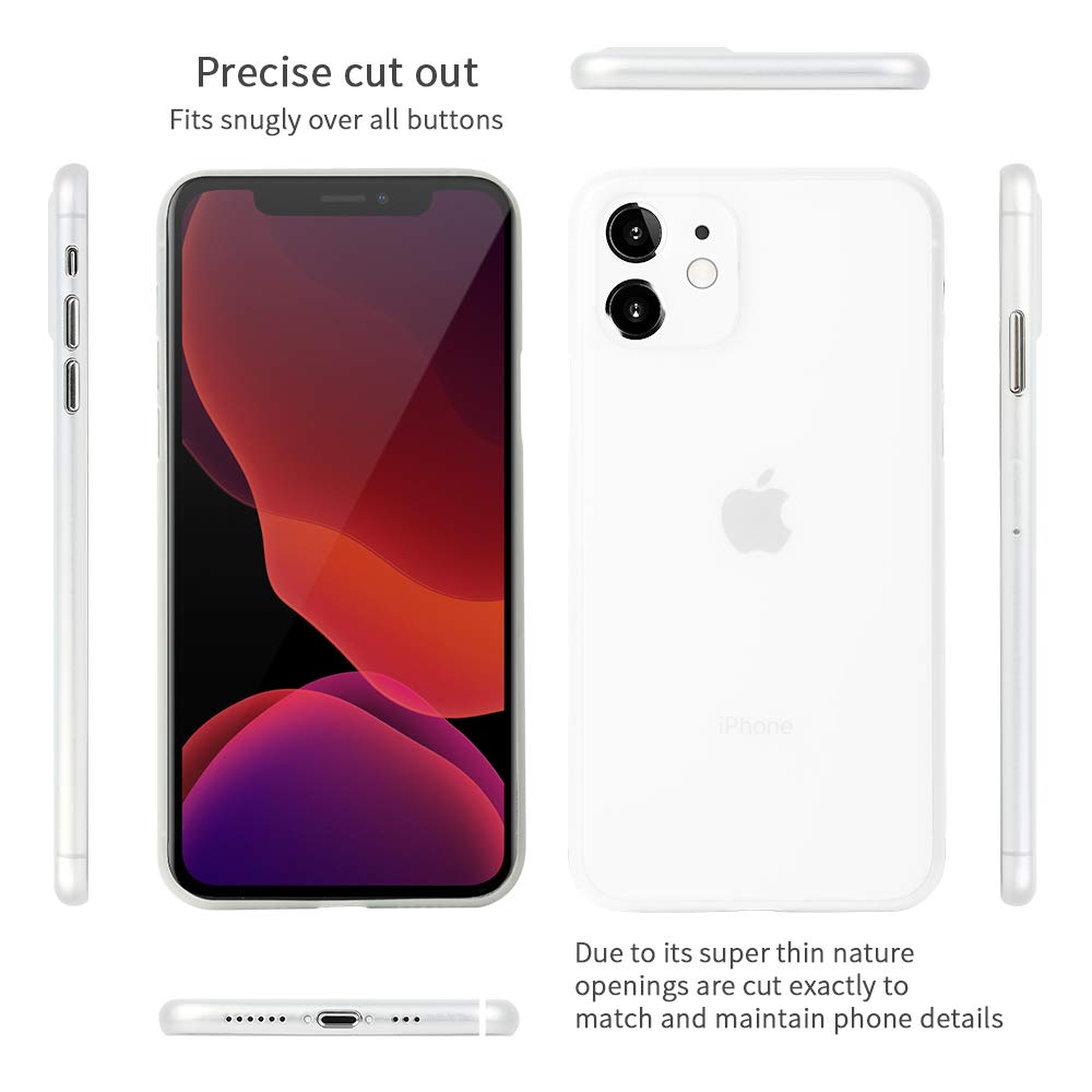 Ốp lưng Memumi siêu mỏng 0.3 mm cho Apple iPhone 11 6.1 - Hàng nhập khẩu