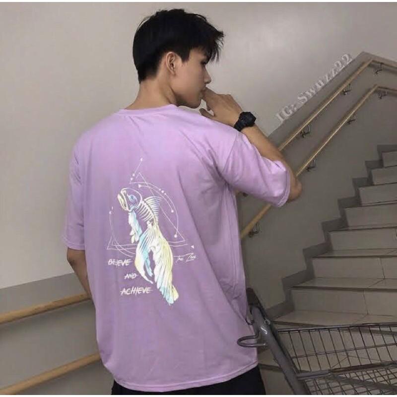 Áo thun phản quang bạc chất cotton 4chiều form dưới 70kg nam nữ