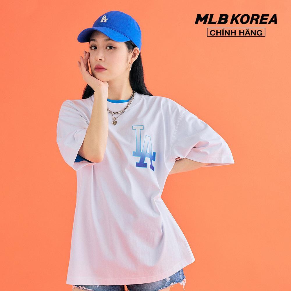 MLB - Áo thun unisex cổ tròn tay ngắn Basic Big Logo 3ATSB0333-07WHS