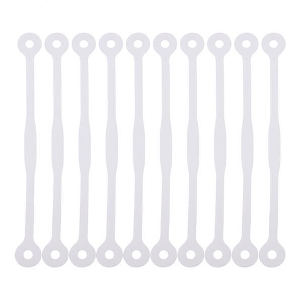 2x 10 Pieces Tennis Squash Racket Vibration Damper Shock Absorber Strips