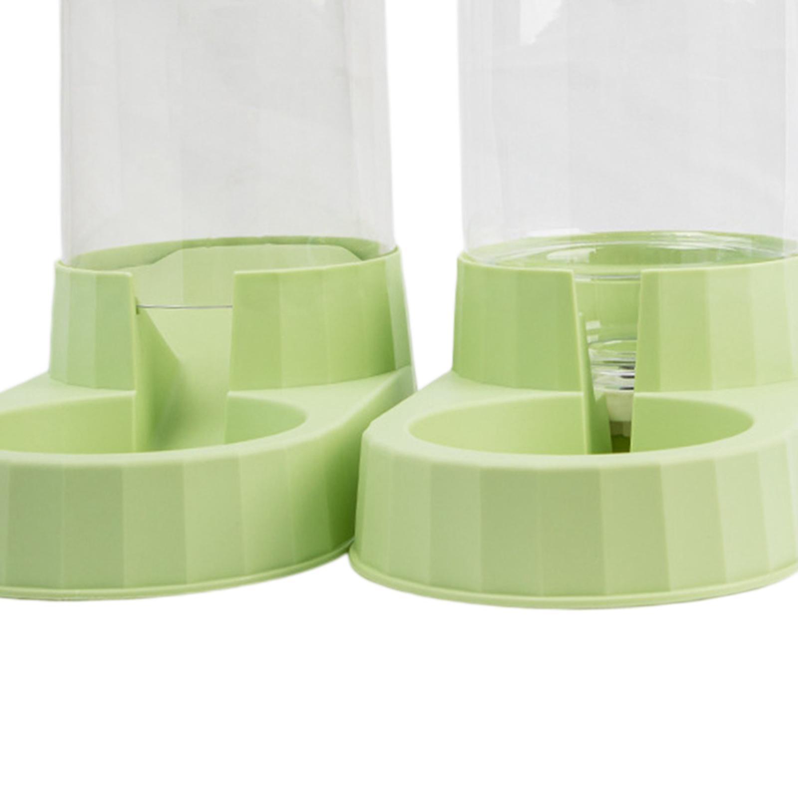 Automatic Pet Feeder Food Dispenser Feeding Station Pet Feeding Bowl Cats Feeder Container for Small Medium Dogs Cats Pet Supplies Household