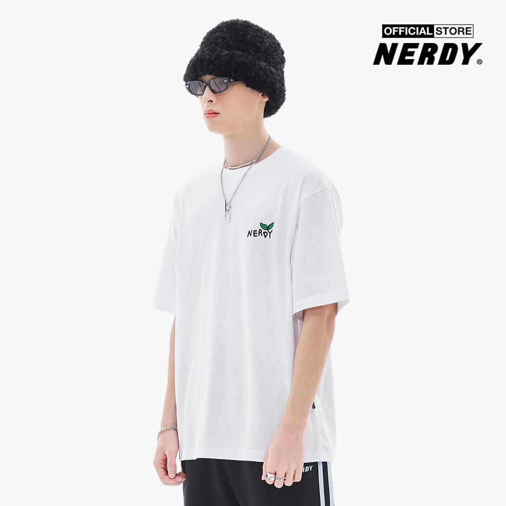 NERDY - Áo thun tay ngắn cổ tròn Earth PNEU22KG07