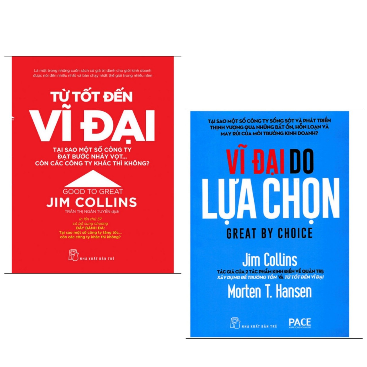 Combo Từ Tốt Đến Vĩ Đại Và Vĩ Đại Do Lựa Chon (2 Cuốn )