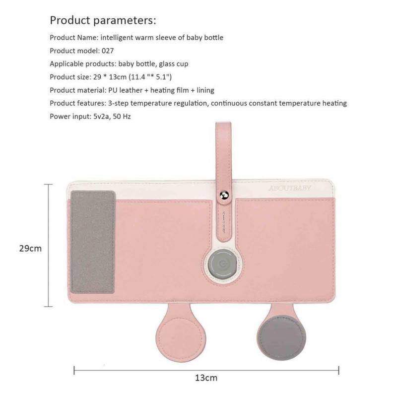 Sữa Bình Bình Nóng Lạnh Cho Bé Túi Làm Lạnh Thông Minh USB Du Lịch Sữa Thực Phẩm Làm Nóng Bình Giữ Nhiệt Di Động Túi Đựng Bình Sữa