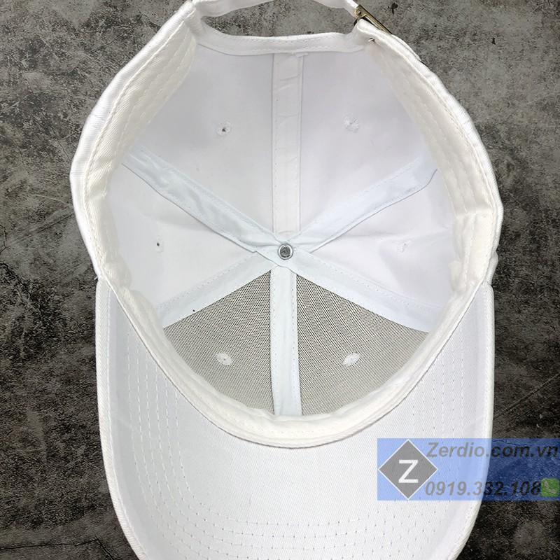 Mũ lưỡi trai trắng trơn CLASSIC P cao cấp cho cả nam và nữ