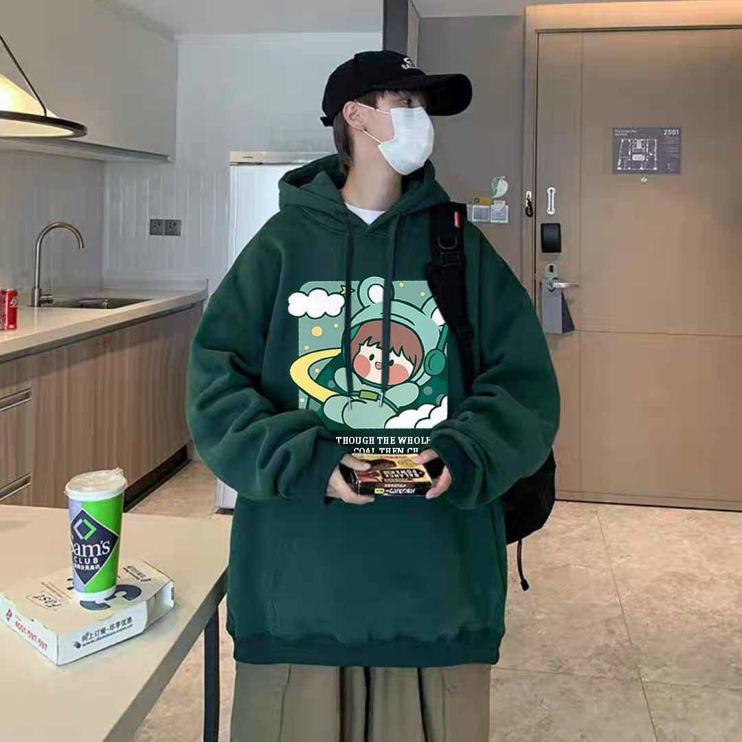 Áo Hoodie PHI HÀNH GIA Form Rộng Nỉ Bông Dáng Oversize Nam Nữ Unisex
