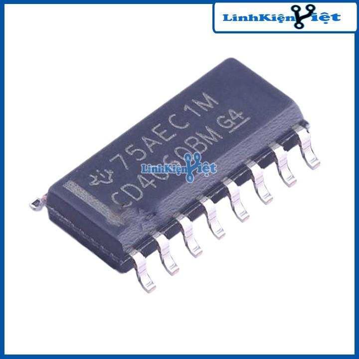 IC chức năng CD4060BM chân dán SOP 16