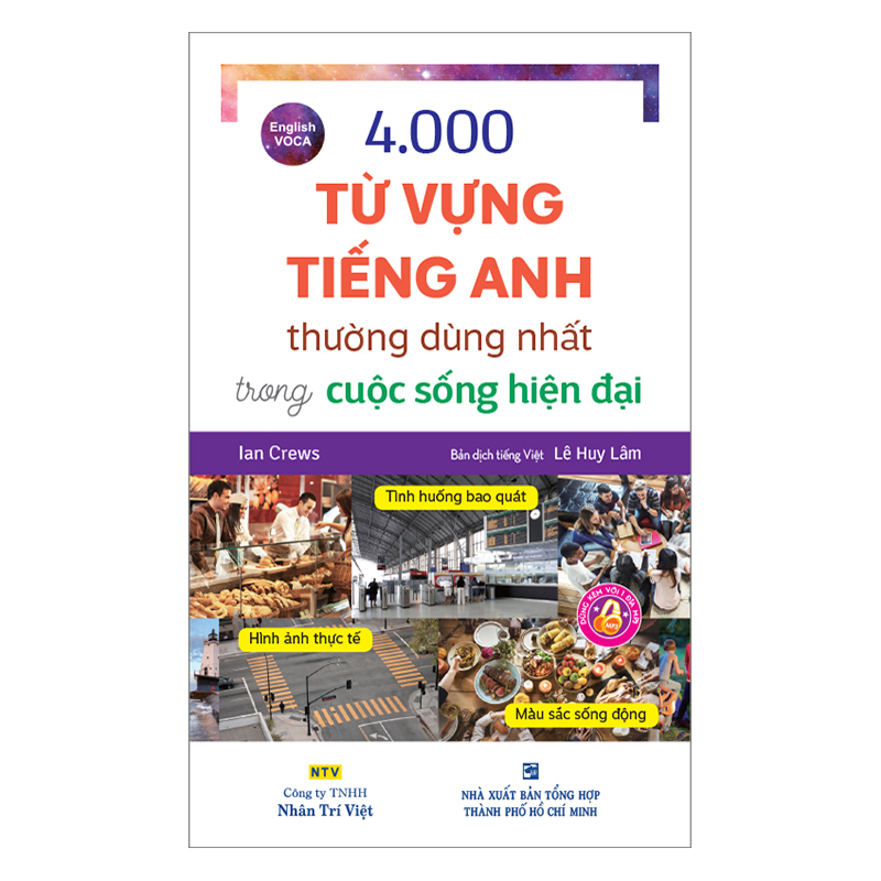 4000 Từ Vựng Tiếng Anh Thường Dùng Nhất (Kèm CD Hoặc File MP3)