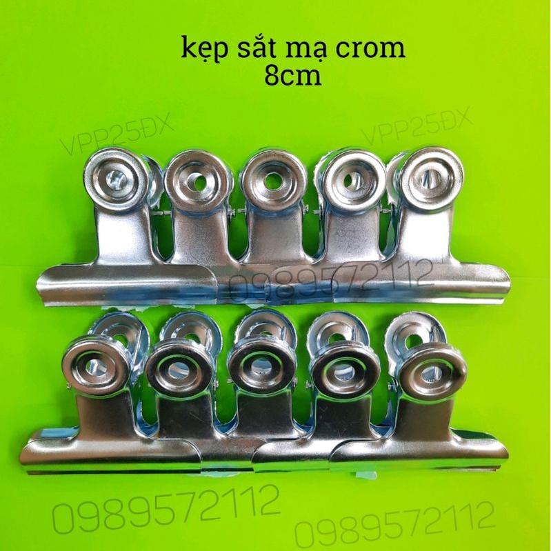 {Com bo} Kẹp sắt to-kẹp tranh thêu chữ thập,thêu tranh khung to 8cm-12cm