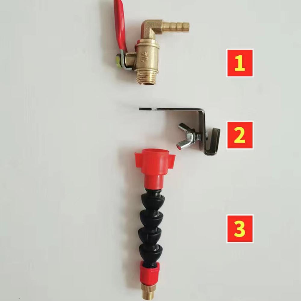 Stainless Steel Dust Cleaning Water Sprayer Cutting Machine Dust Remover Suitable for High-speed Cutting Dust Removing Tool