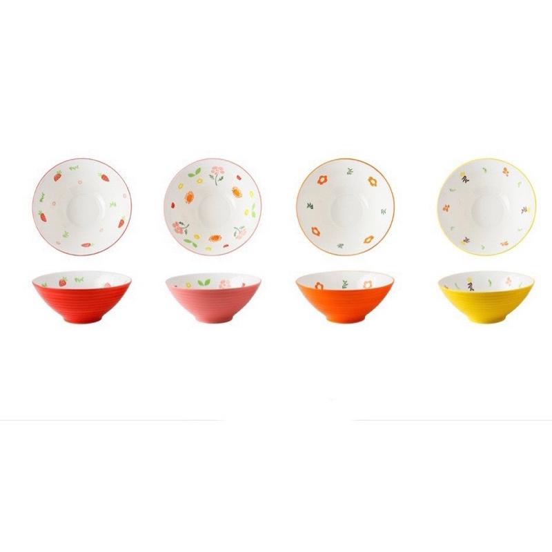 Bát màu sắcBát tô 20cm Bát ăn bún phở mỳ