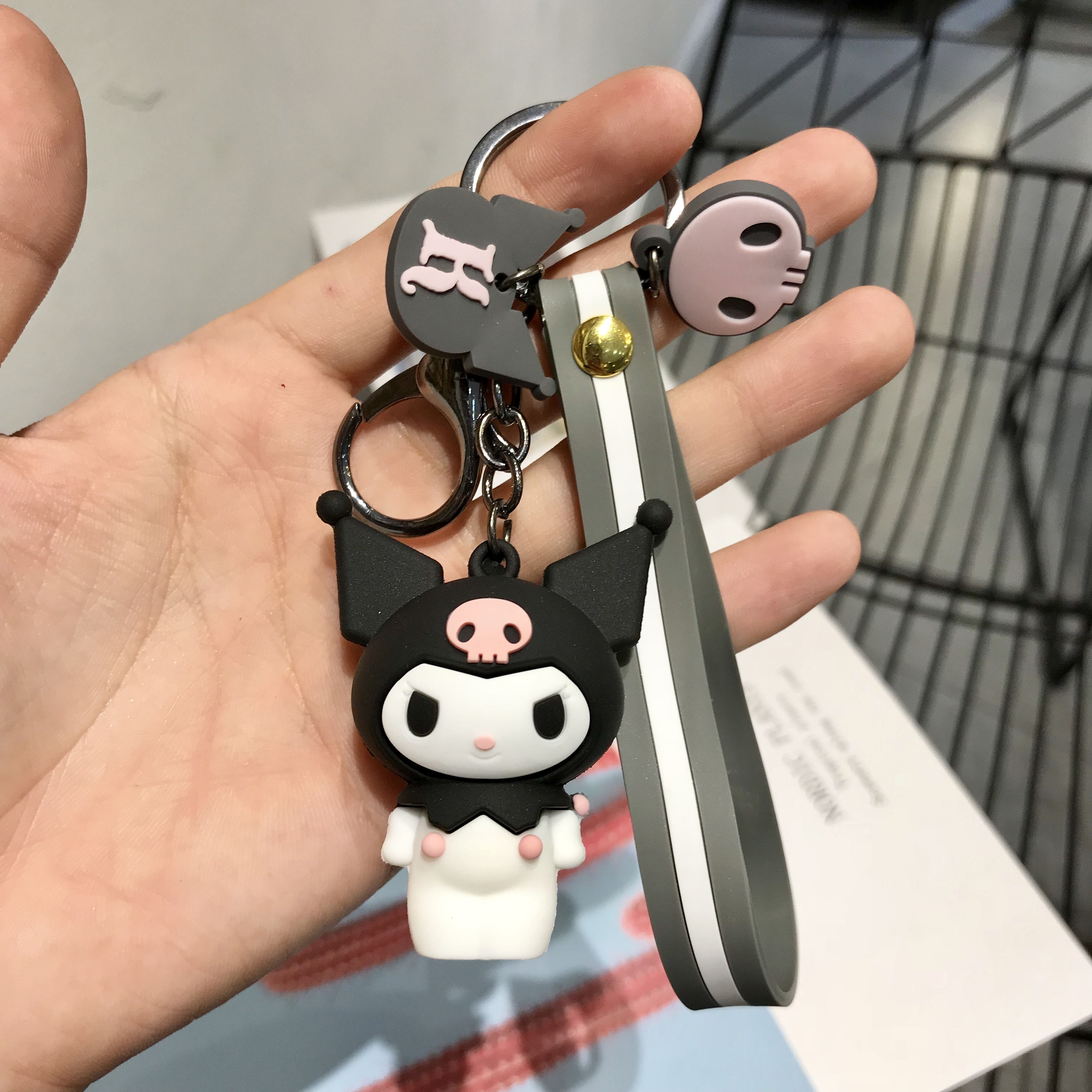 Móc khóa Thỏ đen đáng yêu