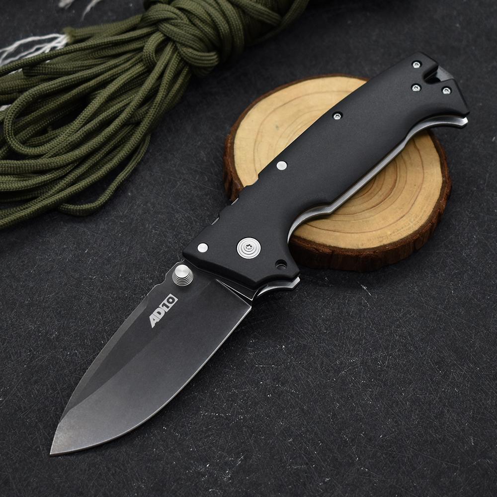 Thép lạnh AD10 KNOWING KIẾM TIỀN CẢI THỨC ngoài trời Săn cắm trại Chiến thuật Thiết bị sinh tồn cửa sổ Thiết bị sinh tồn EDC Công cụ Sharp D2