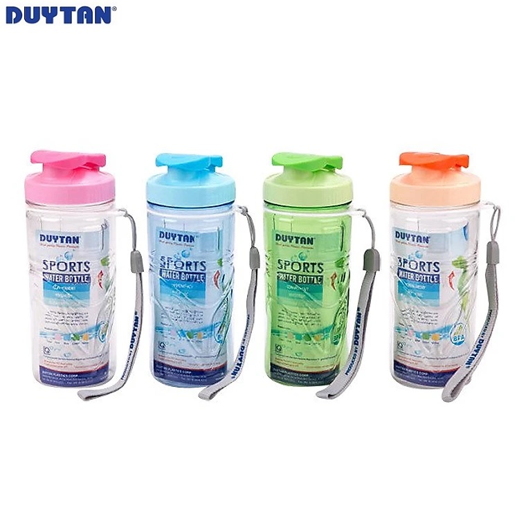 Bình nước nhựa Duy Tân 350ml (6,5 x 6,5 x 21 cm) - 32512 - Giao màu ngẫu nhiên - Hàng chính hãng