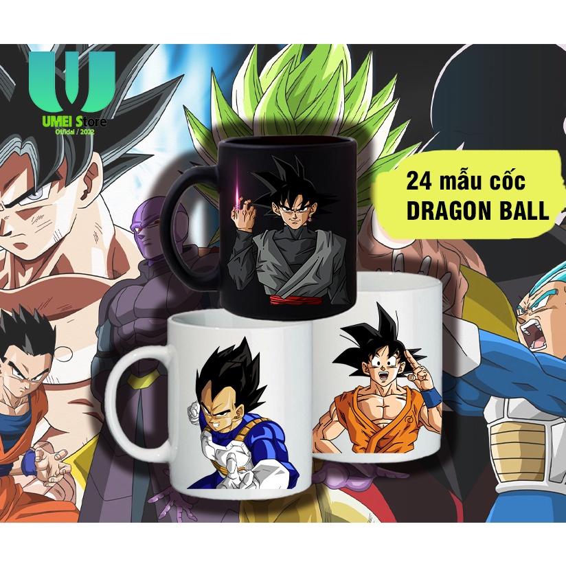 _3 Cốc sứ in hình Anime Dragon Ball 7 viên ngọc rồng Cốc uống nước đẹp làm quà tặng độc đáo và ý nghĩa