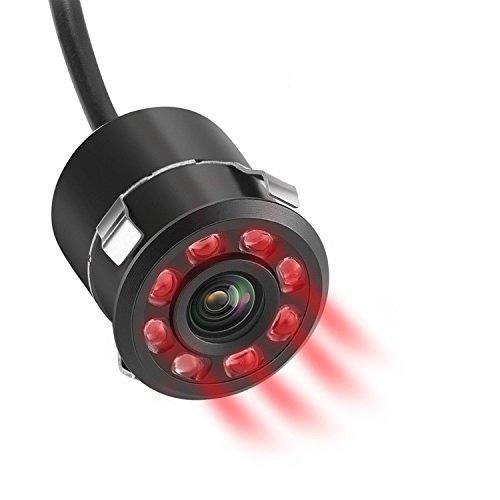 Camera lùi xe-Camera lùi 8led xe tự động hỗ trợ đỗ xe ban đêm cho xe hơi