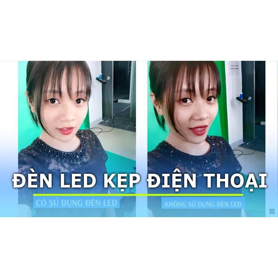 ĐÈN LED GẮN ĐIỆN THOẠI CHỤP ẢNH TỰ SƯỚNG  Bsiêu hot