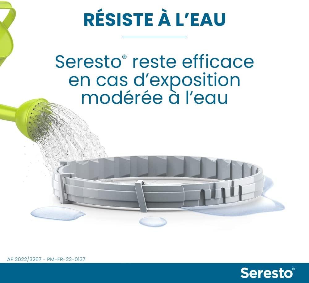 Chó Seresto - Vòng cổ bọ chét và ve cho chó lớn - hơn 8 kg - 2 vòng cổ