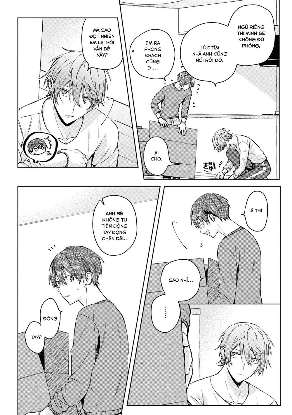 đồng đội game online, té là ngài sếp khó tính chapter 24.5 2