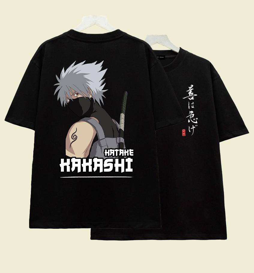 15 Mẫu Áo thun (Đen) Anime Naruto _ nhân vật được yêu thích Tobi - Itachi - Sasuke Unisex. Mẫu áo thun 2 mặt - 7