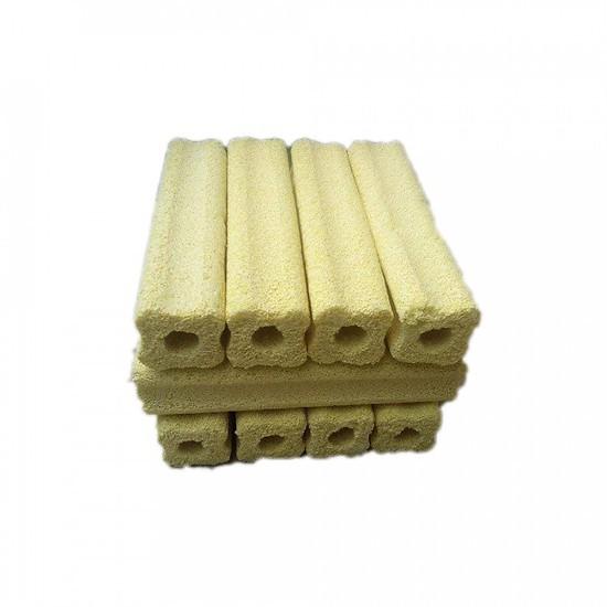 Combo 10 thanh sứ lọc hoa mai, vật liệu lọc nước cao cấp cho hồ cá koi