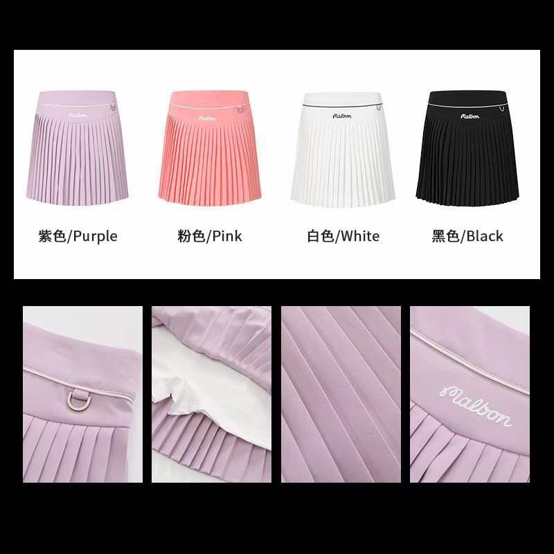 Chân Váy Golf Malbon Cao Cấp, Váy Golf Phong Cách Hàn Quốc