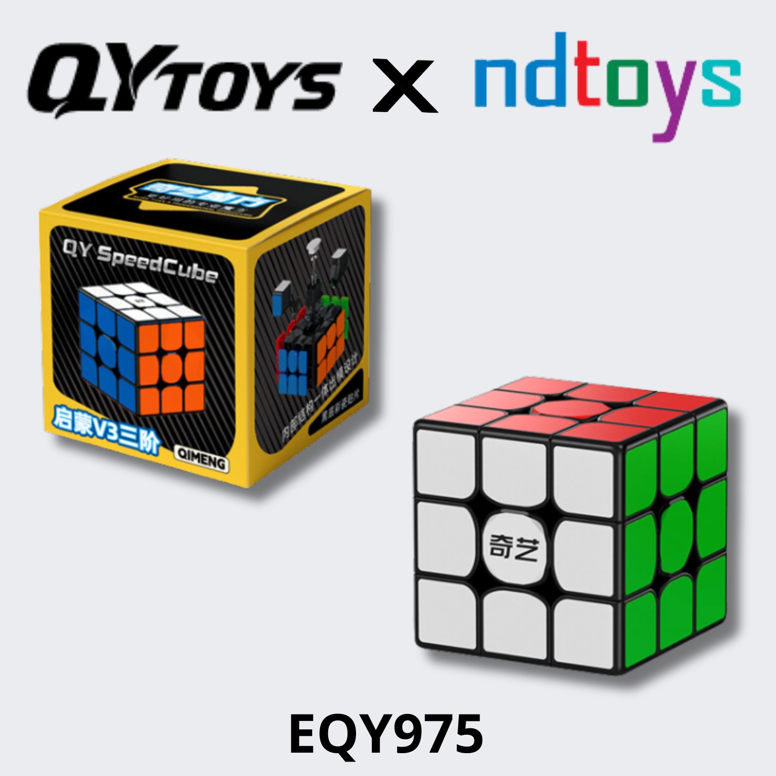 QYToys – EQY975 Khối Rubic Qimeng V3, Đồ chơi Rubik Phát Triển Tư Duy, Sáng Tạo