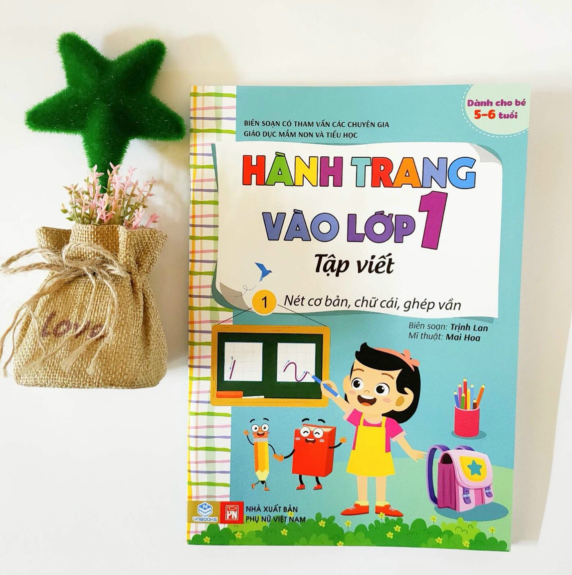 Bộ 3 cuốn hành trang vào lớp 1 tập viêt - dành cho bé 5-6 tuổi ( 3 tập)