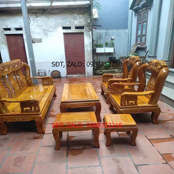 Bộ bàn ghế minh quốc voi lim
