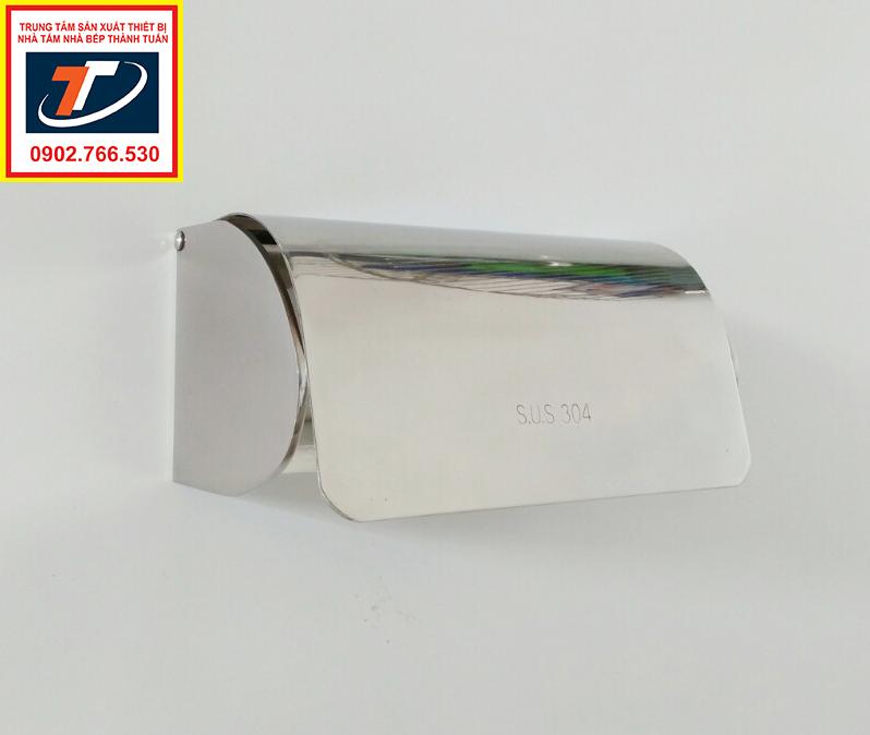 Hộp đựng giấy vệ sinh Inox 304, TT-019