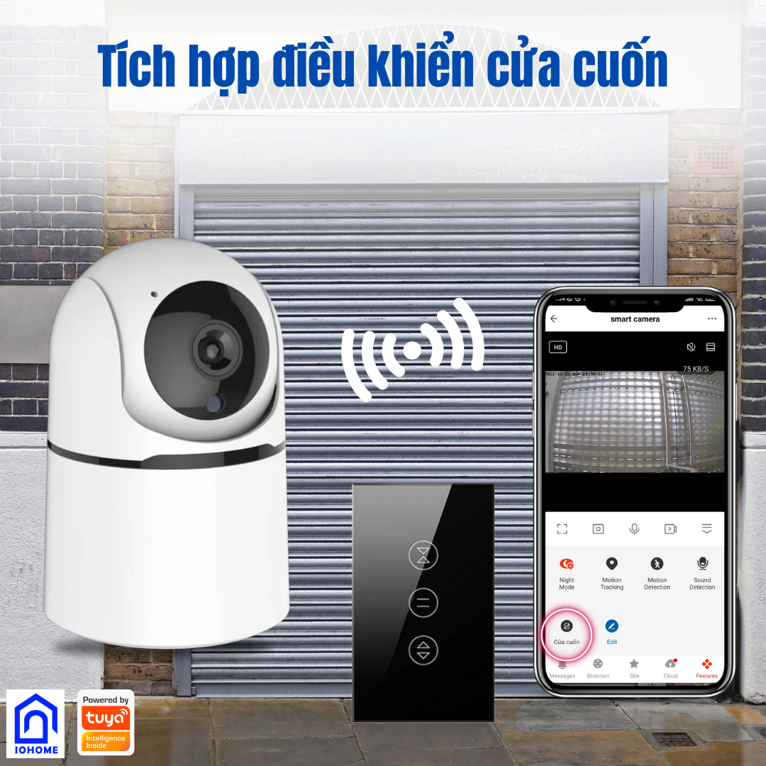 Camera thông minh Tuya kết nối wifi/Lan, độ phân giải 3.0Mp F32PL trong hệ sinh thái nhà thông minh Tuya