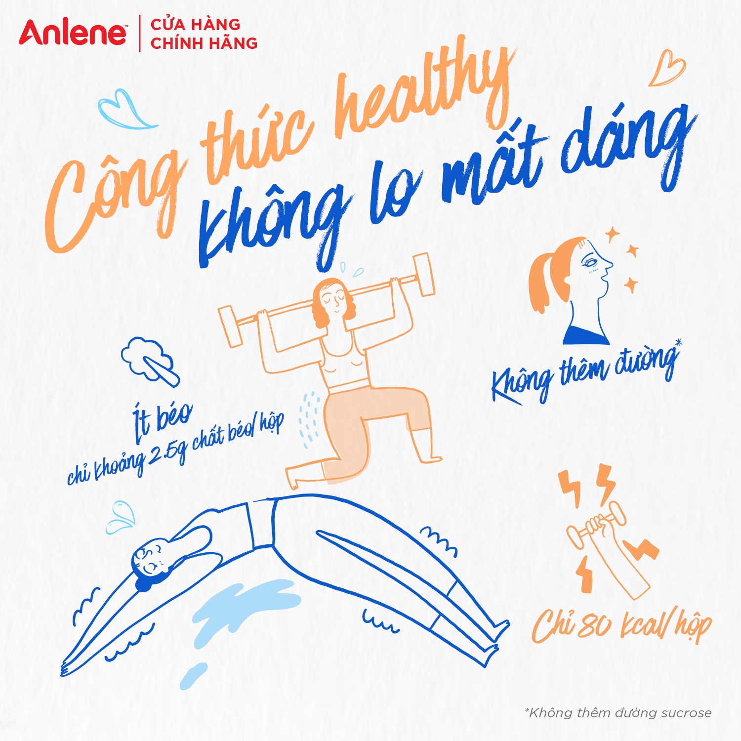 Thùng 18 hộp sữa Anlene không đường Lactose (18 x 180ml)